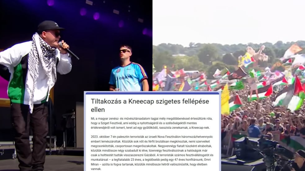 Közös összefogással tiltakozik a magyar művészvilág a Kneecap terrorpárti zenekar fellépése ellen