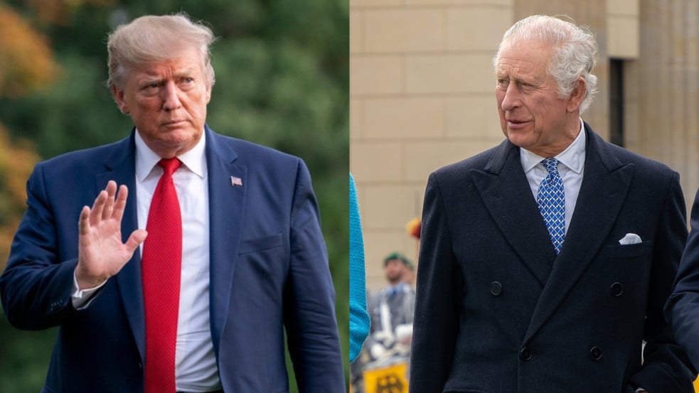 III. Károly brit királlyal találkozik Donald Trump