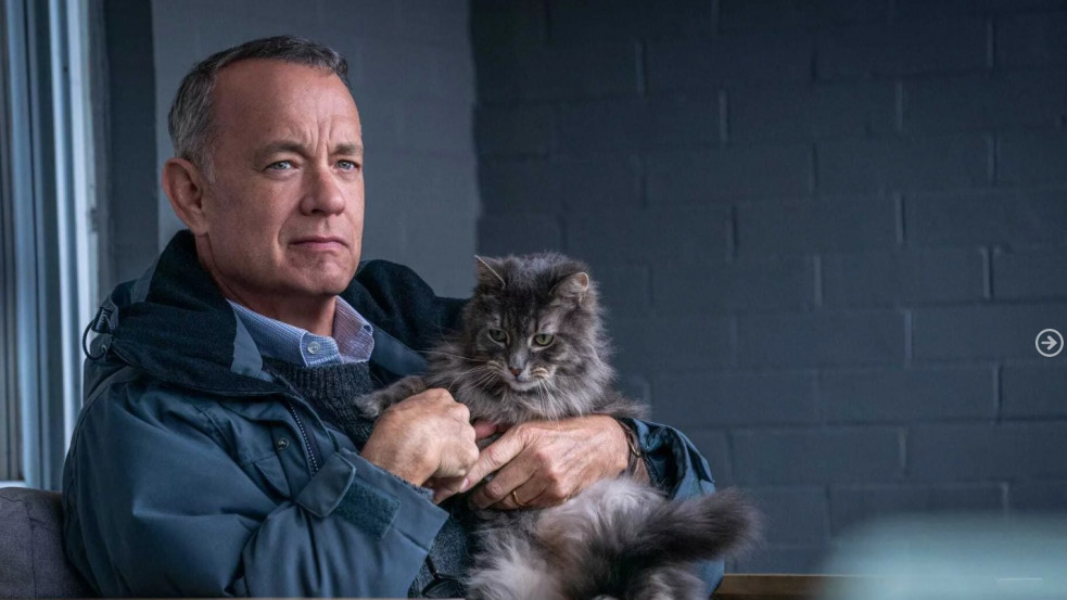 Tom Hanks mogorva, aztán megváltozik