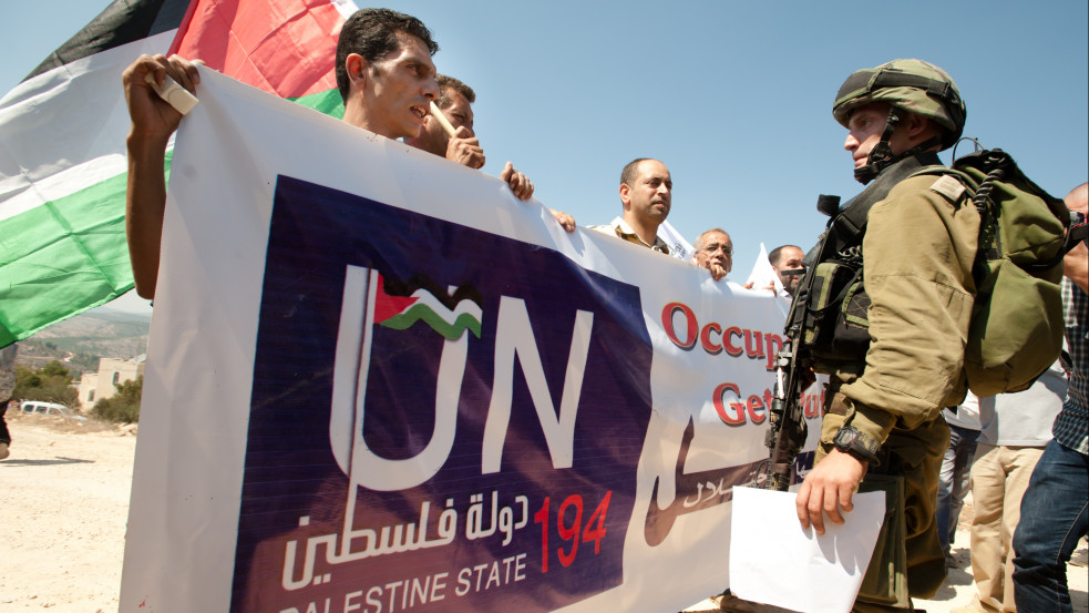A palesztinokat ért katasztrófaként emlékeznek meg az ENSZ-ben Izrael alapításáról