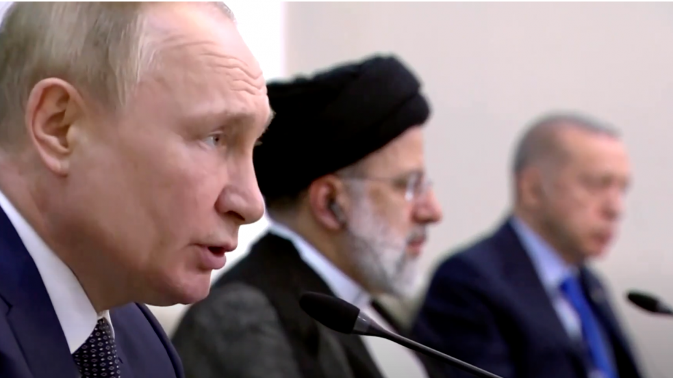 Irán kiáll Oroszország mellett, Putyin köszönetet mondott Erdogannak 