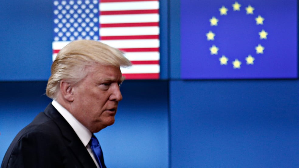 Hoppá: Trump 50 százalékos vámot javasol az EU-ban gyártott termékekre