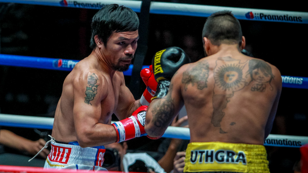 Leteszi a boxkesztyűt Manny Pacquiao: Fülöp-szigetek elnöki székéért száll ringbe