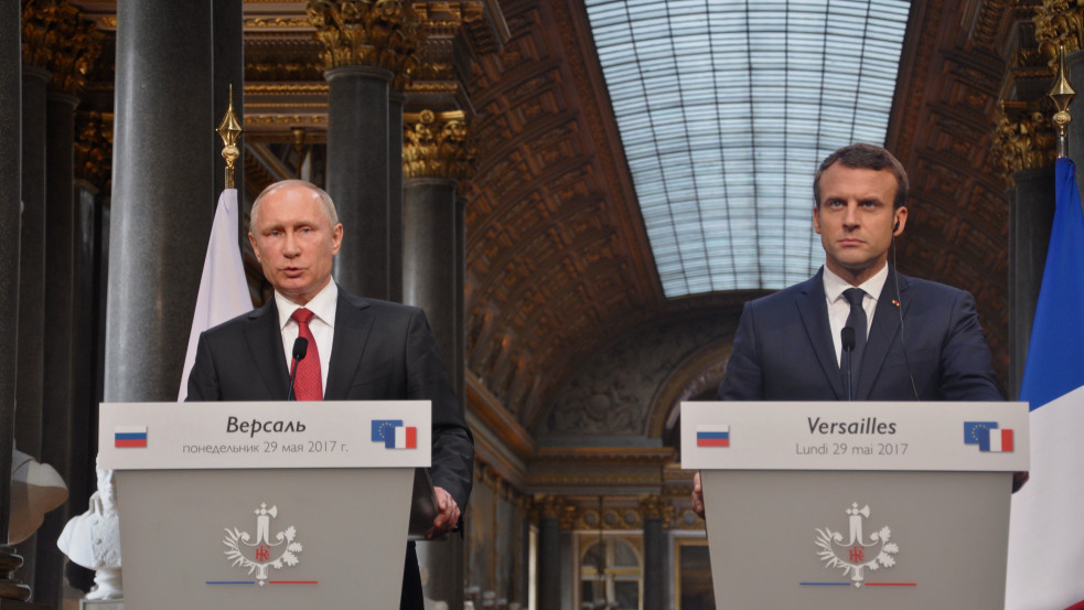 Macron felhívta Putyint, Ukrajna szerint ennek semmi értelme