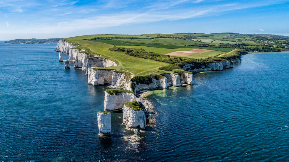 Így omlott le váratlanul a híres Jurassic Coast egy szakasza - felvétel