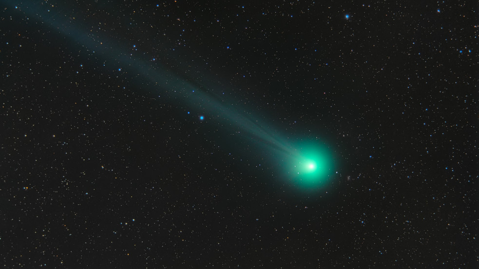 Megfejtették az üstökösök zöld fényének titkát