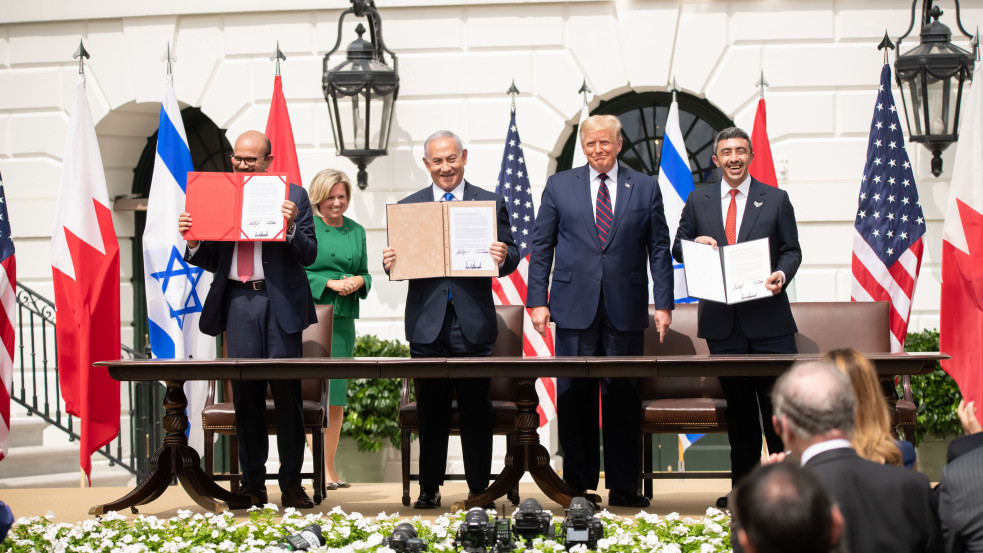 Ábrahám-egyezmények évforduló: az USA arra bátorítja az arab országokat, hogy normalizálják kapcsolataikat Izraellel