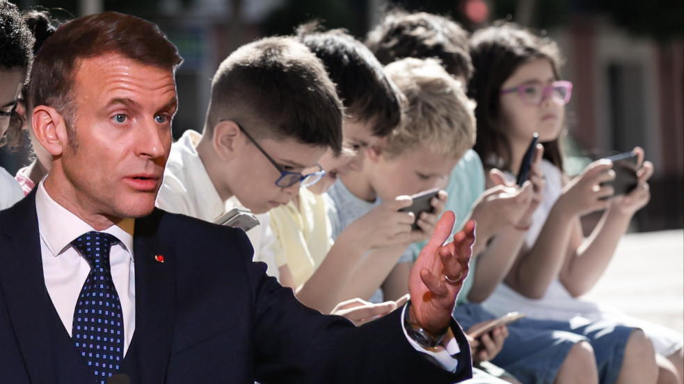 „Gyermekeink agya nem eladó” - betilthatják a közösségi médiát a 15 alattiak számára Franciaországban