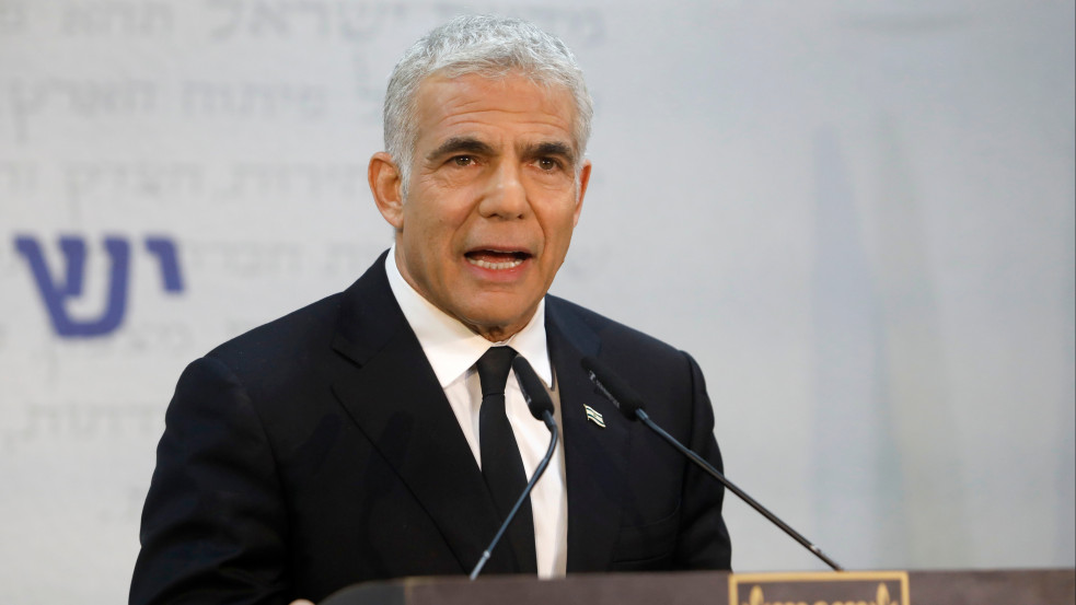 Nem lesznek újabb települések Júdea-Szamária területén -  szögezte le Jaír Lapid