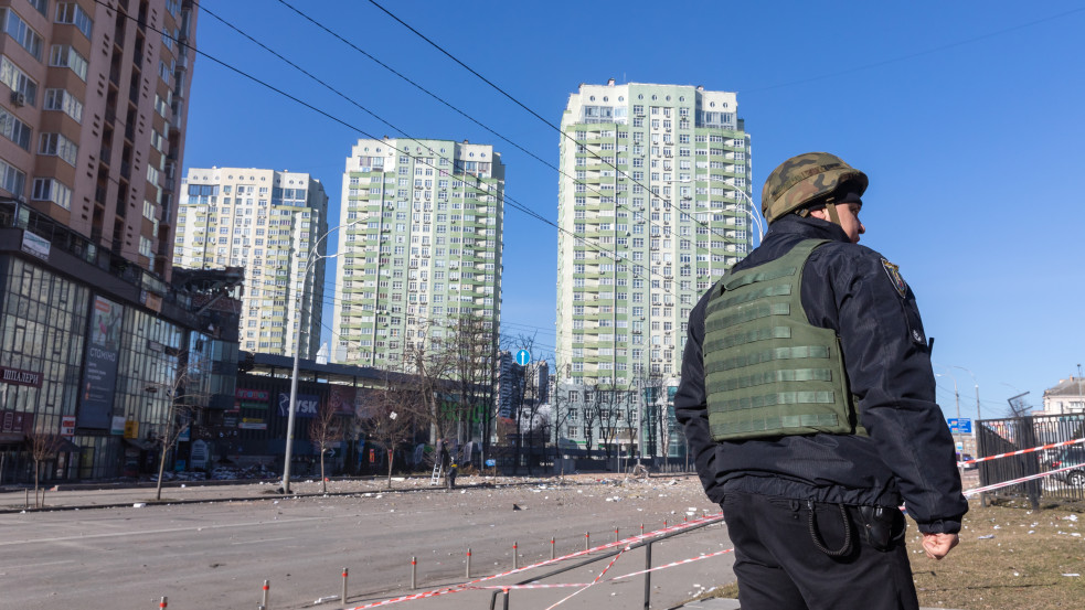 Felfegyverzett rablóbandák fosztogatnak Kijevben és Melitopolban - felvétel