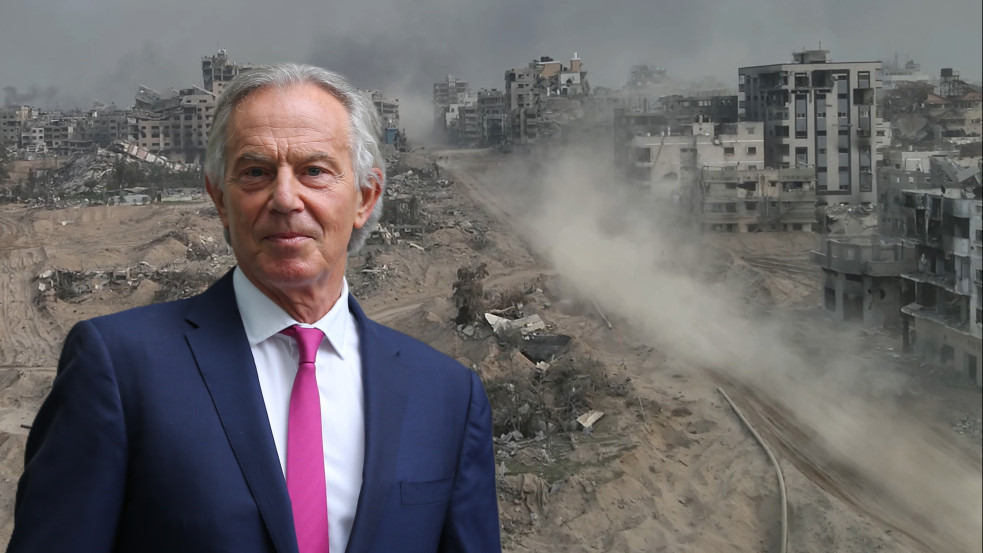 Sajtóhír: Tony Blair magát javasolja a gázai átmeneti kormány vezetésére
