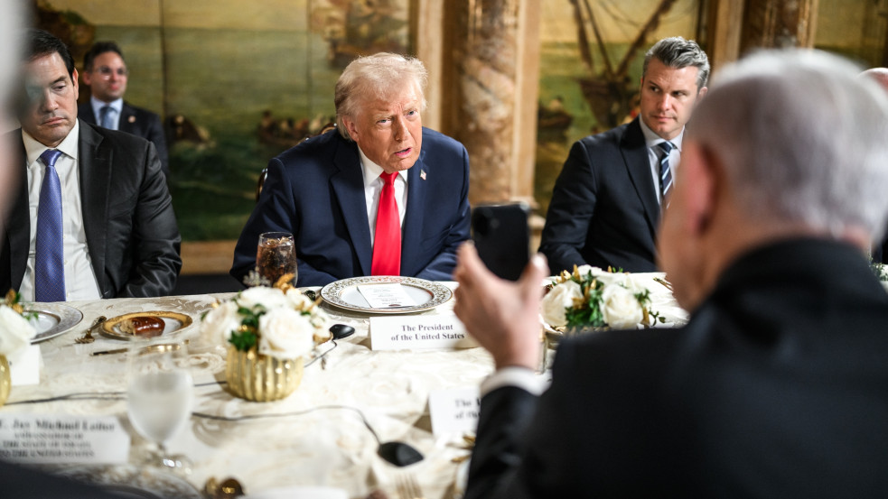 Iránról tárgyalt Washingtonban Trump és Netanjahu