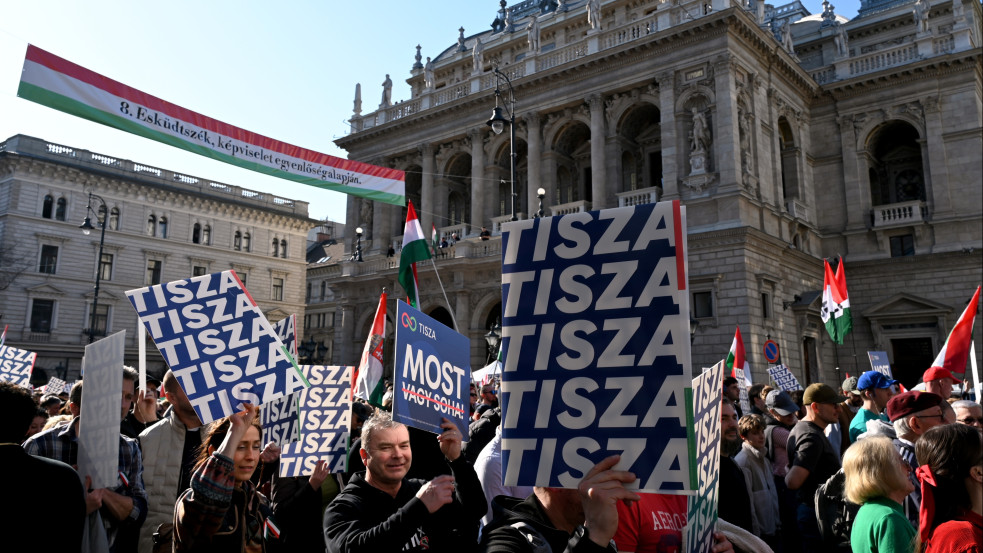 Visszaesett a Tisza támogatottsága a Polgár Judit-ügy után