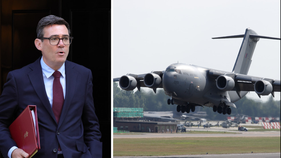 Brit miniszterelnök: Irán szerepet játszott a Fairford légibázis közeli incidensben