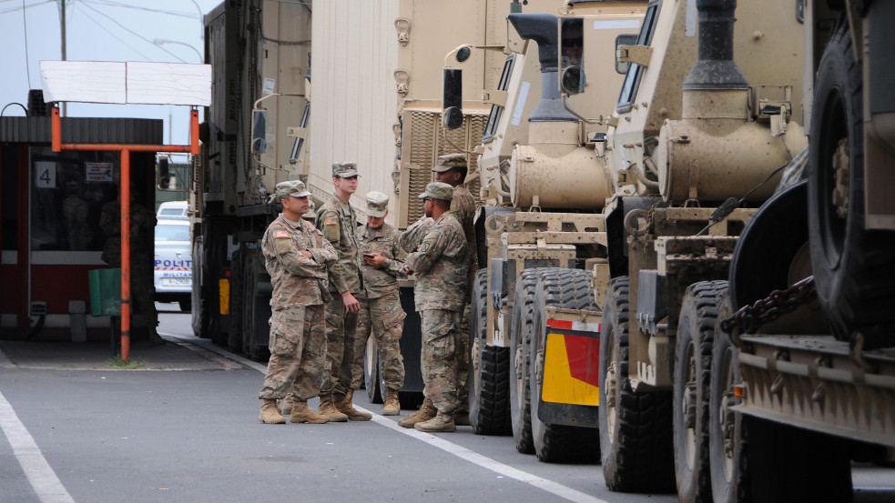 Újabb amerikai katonák érkeztek Romániába, hogy "elrettentsék az oroszokat" 