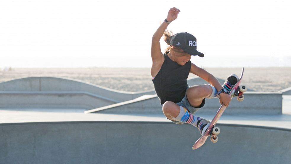 12 éves gördeszkás lányt nevezett az olimpiára Nagy-Britannia