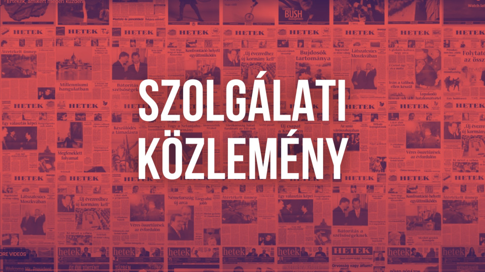 RENDKÍVÜLI: Meghekkelték és törölték a Hetek havi 5 milliós nézettségű Youtube csatornáját
