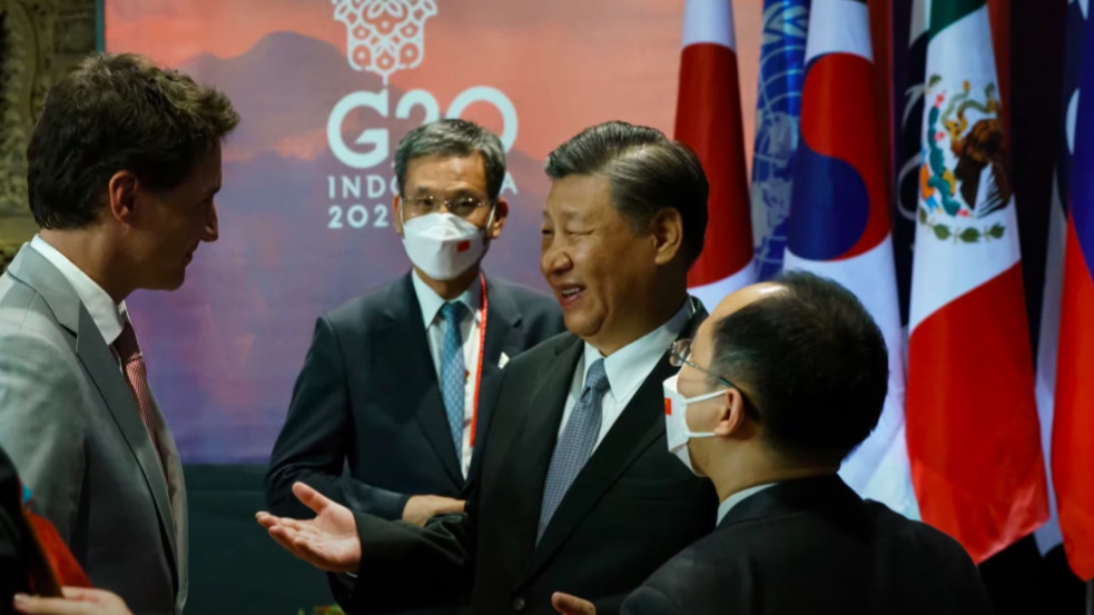 „Ez nem helyénvaló” - Számon kérte a kínai elnök a médiának való szivárogtatásért Justin Trudeau-t