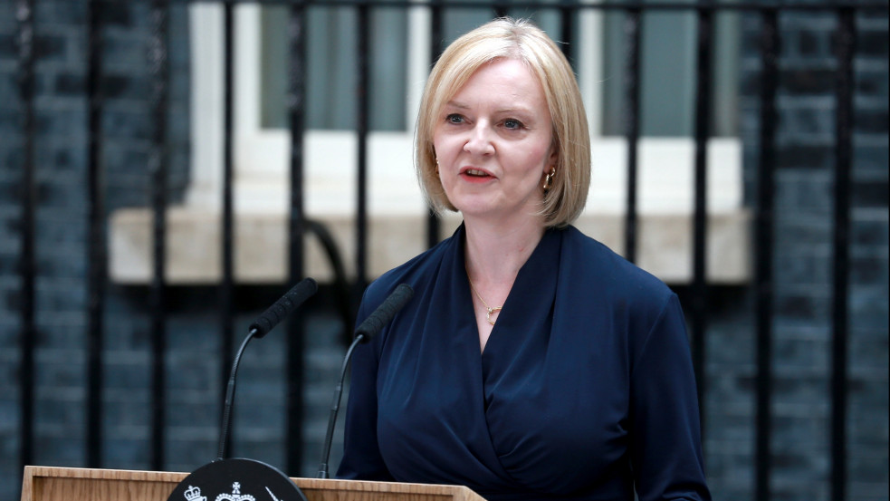 Lemondott Liz Truss brit miniszterelnök