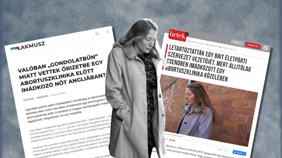Addig tényellenőrizték a Heteket, míg végül megerősítést nyert: tényleg csendes imádkozás miatt tartóztattak le egy nőt Angliában