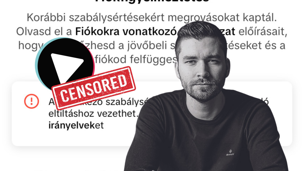 Tiltással fenyegette meg a TikTok a Hetek főszerkesztő-helyettesét, amiért azt állítota: nem Izrael bombázta a gázai kórházat