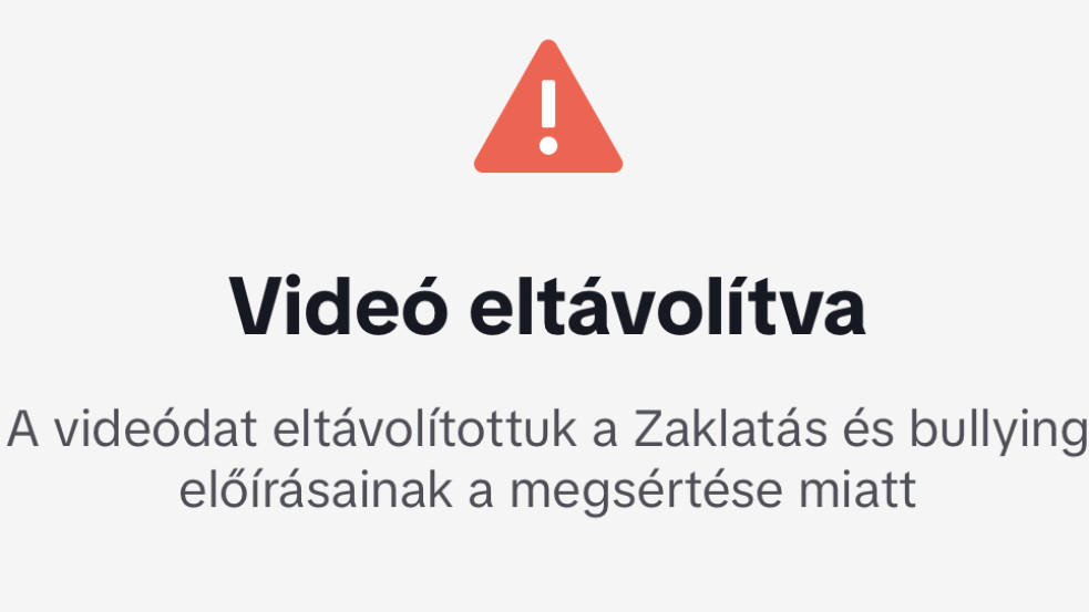 Törölte a TikTok a Hetek egyik ártalmatlan videóját, mert az szerintük zaklató tartalom - döntsék el Önök!