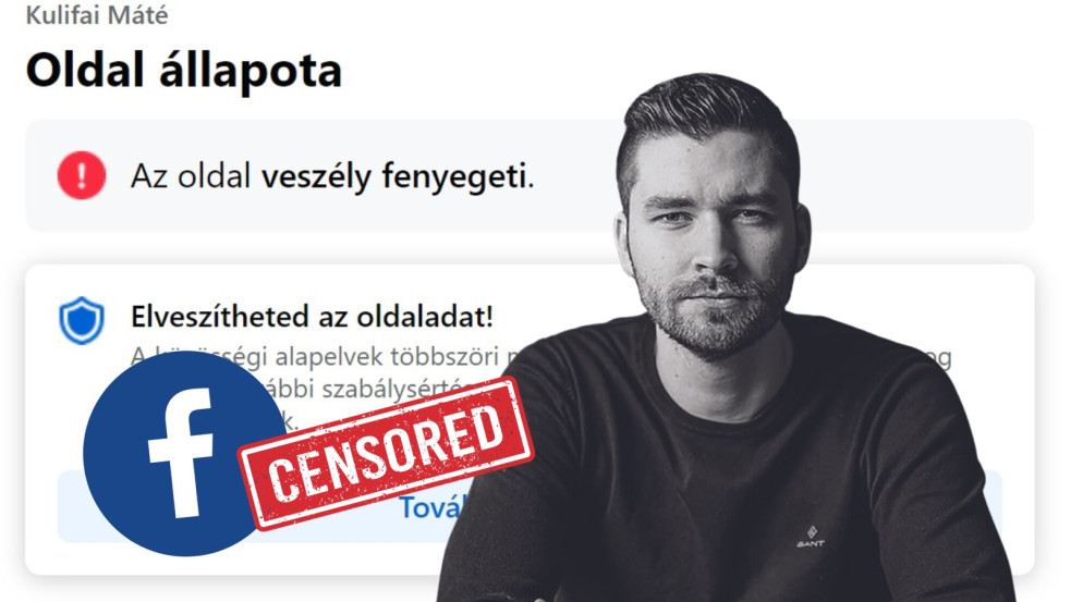 Teljes törléssel fenyegeti a Hetek főszerkesztő-helyettesét a Facebook