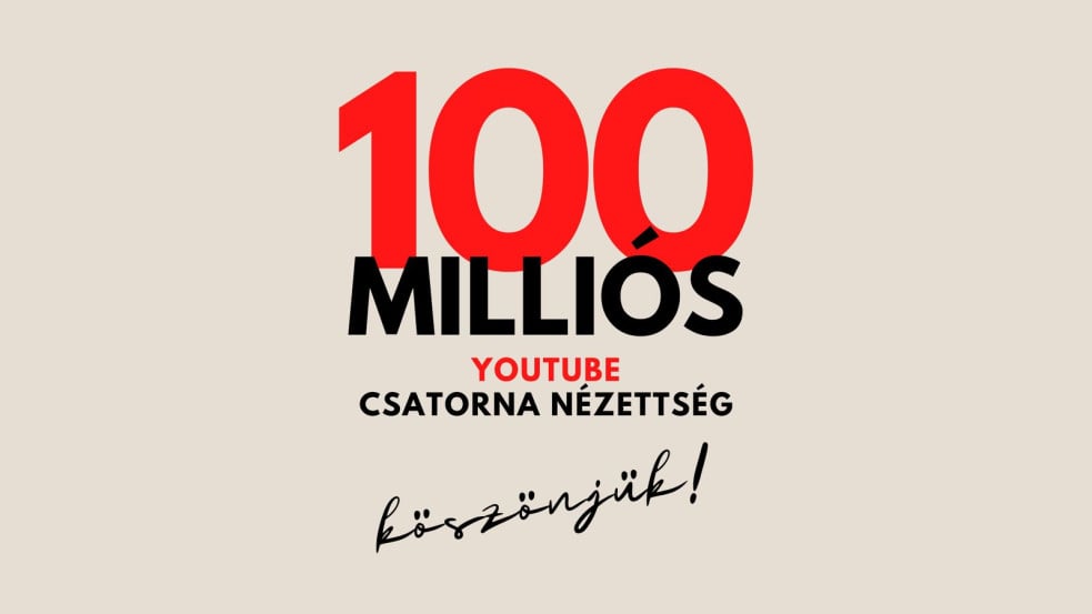 100 millió köszönet a Hetek nézőinek!