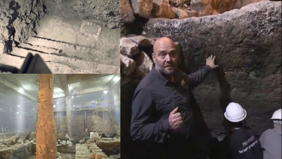 Szenzációs lelet: zsidó rituális fürdőre bukkantak a Siratófalnál a régészek