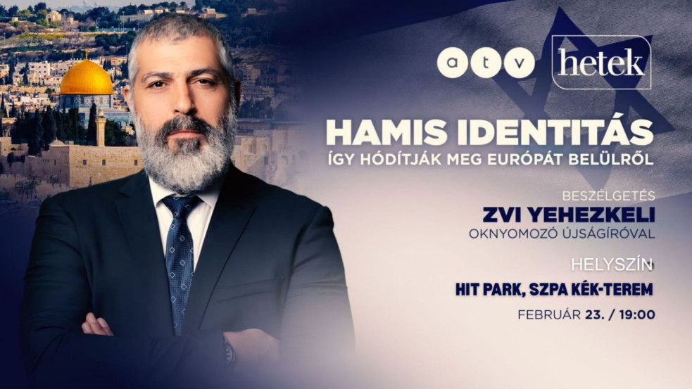 „Így hódítják meg Európát belülről” - dzsihadista sejtekbe beépült izraeli újságíró tart előadást Budapesten
