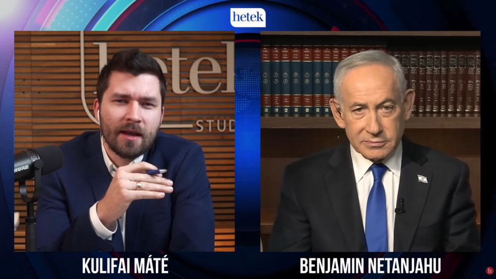 Netanjahu a Heteknek: Ha Irán nukleáris fegyvert fejleszt, Magyarországot is fenyegeti