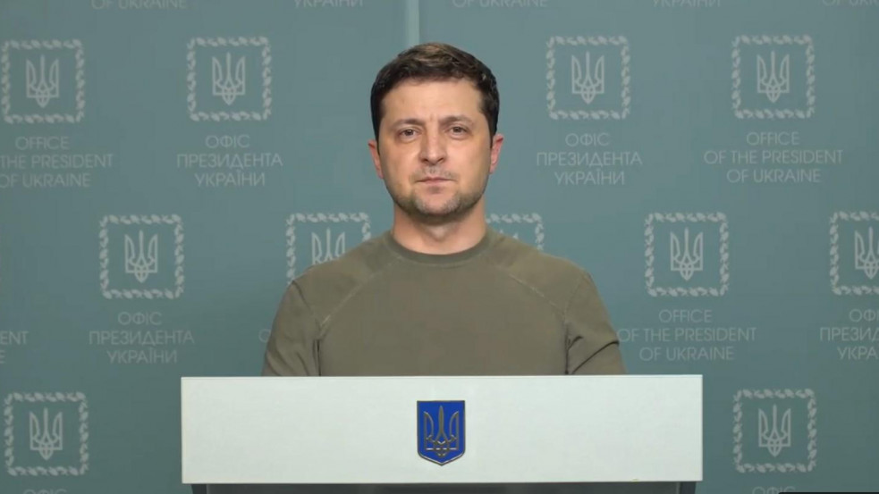 "Most van a kritikus pillanat, dönteni kell Ukrajna EU-tagságáról!" - üzente Zelenszkij a háború sújtotta Kijevből